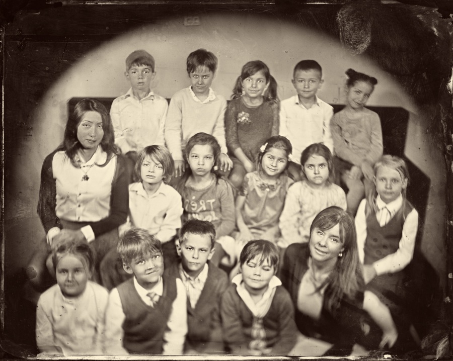 мастер-класс для детей по старинной фотографии